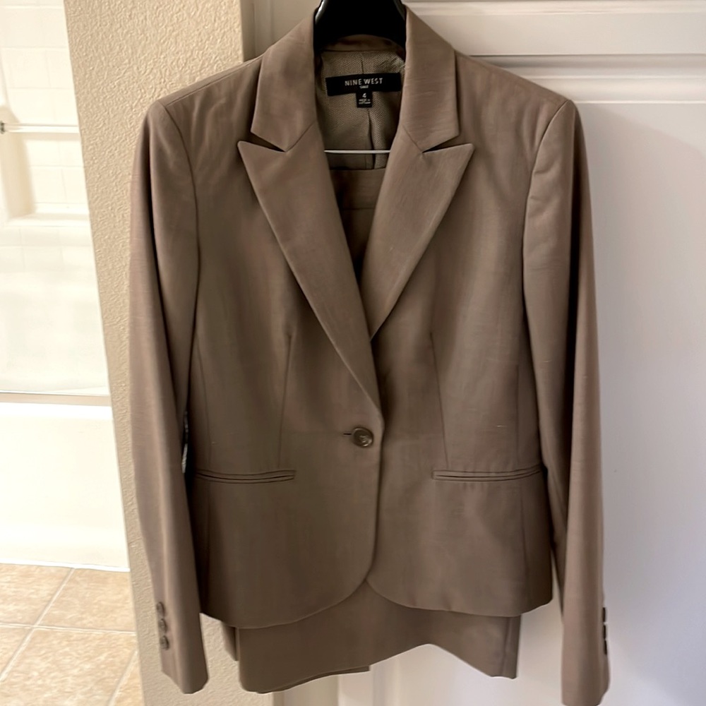Nine West skirt suit.